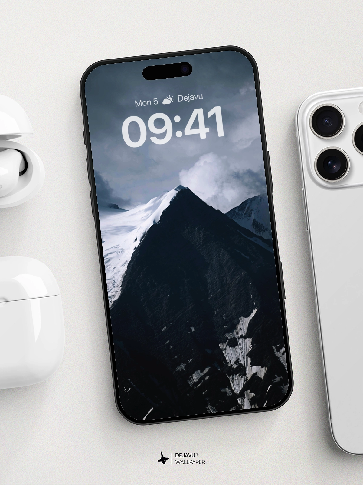 Majestic Mountain Peak Wallpaper 8K for iPhone