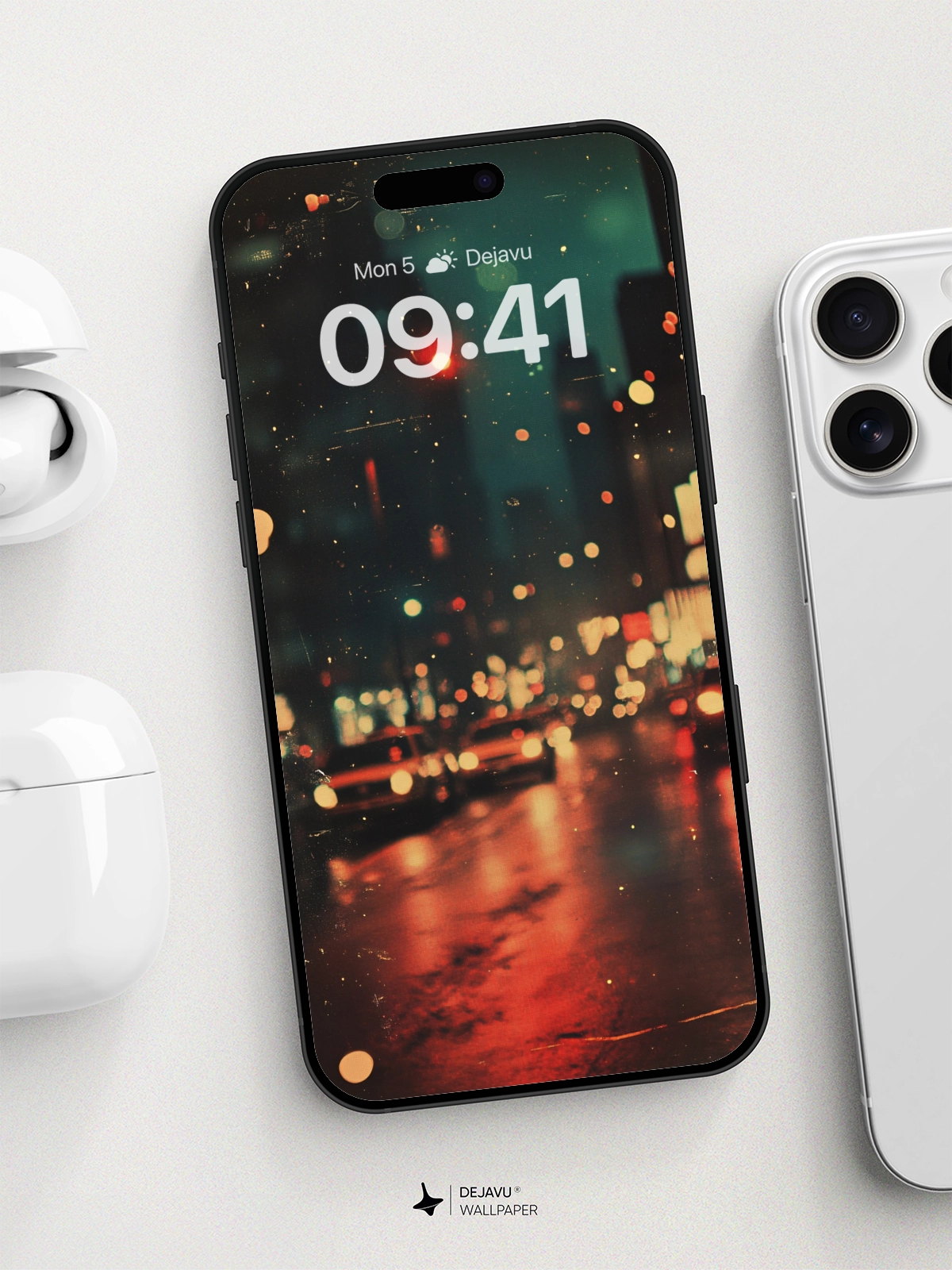 8K Aesthetic Night Cityscape Wallpaper