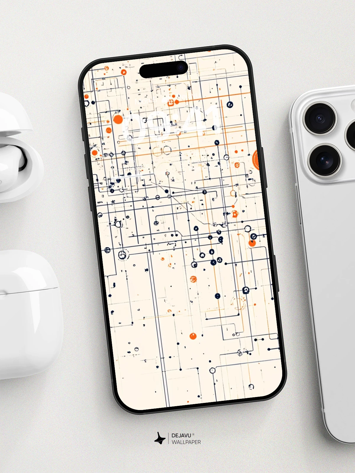 Tech Nexus Wallpaper 8K for iPhone