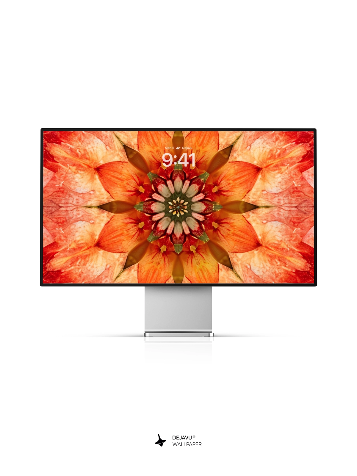 8K Abstract Floral Mandala Wallpaper
