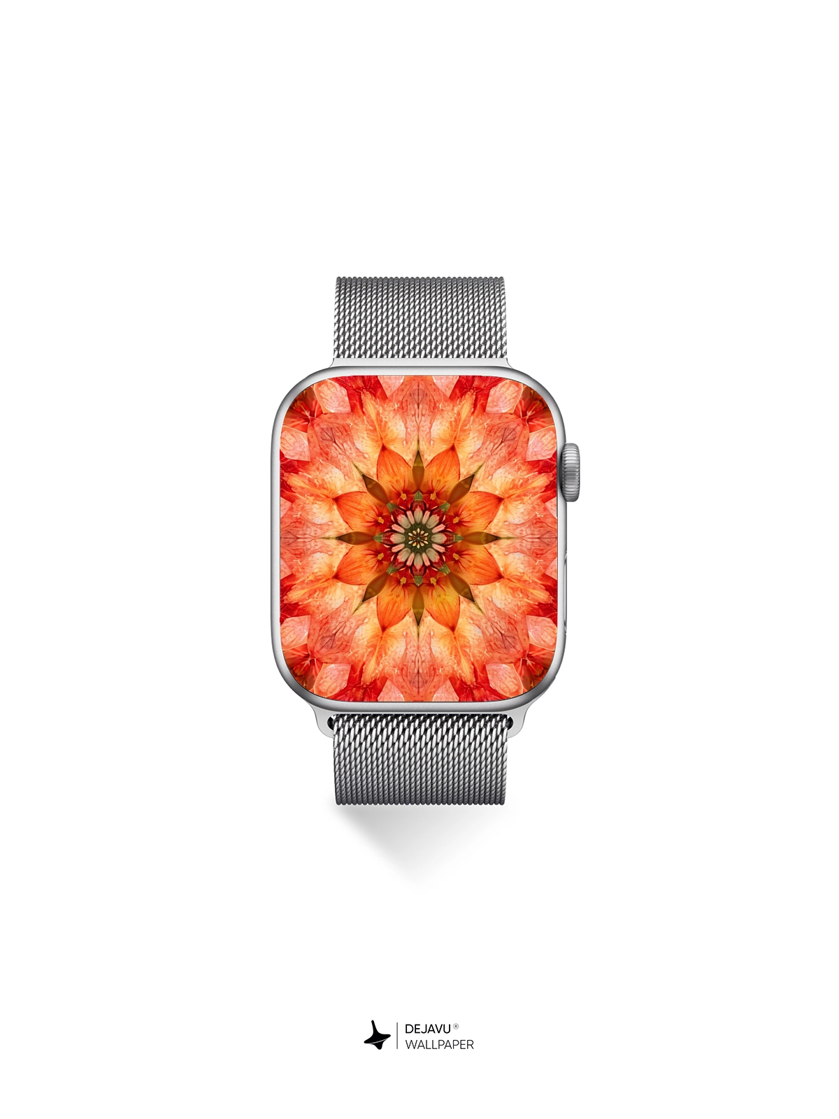 8K Abstract Floral Mandala Wallpaper