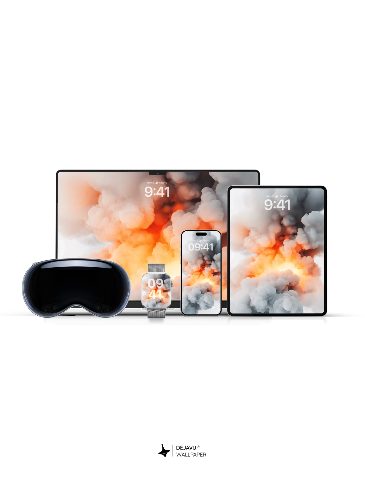 8K Abstract Explosion Wallpaper