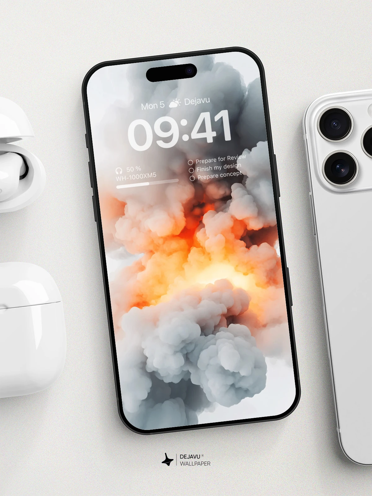 8K Abstract Explosion Wallpaper