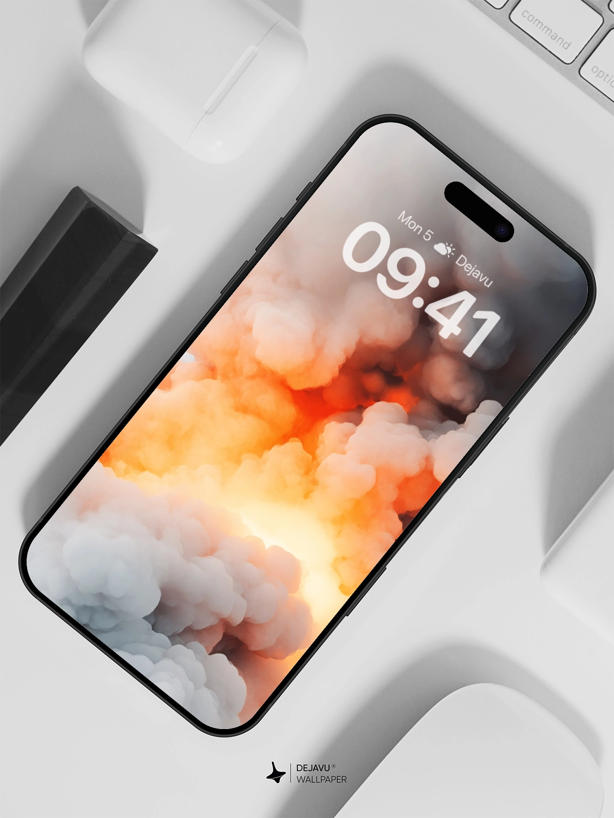 8K Abstract Explosion Wallpaper