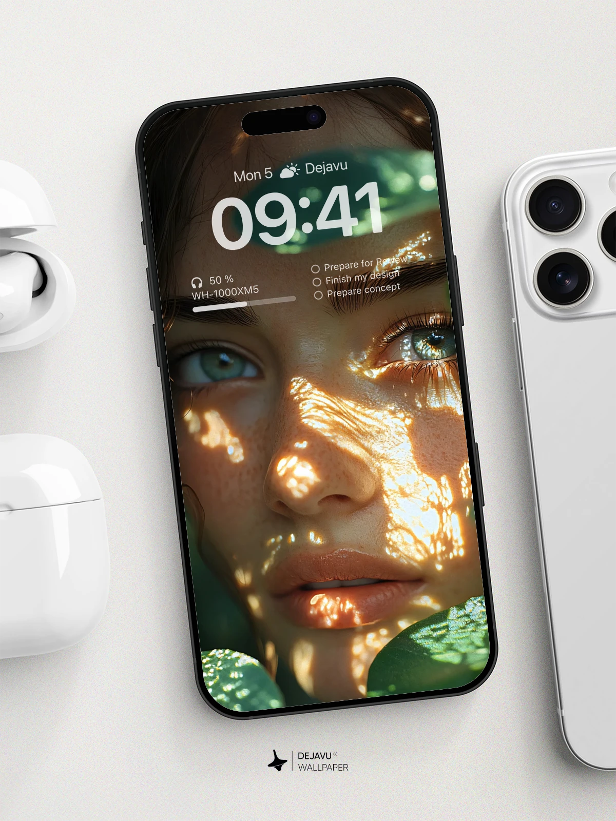 8K Aesthetic Nature Light Portrait