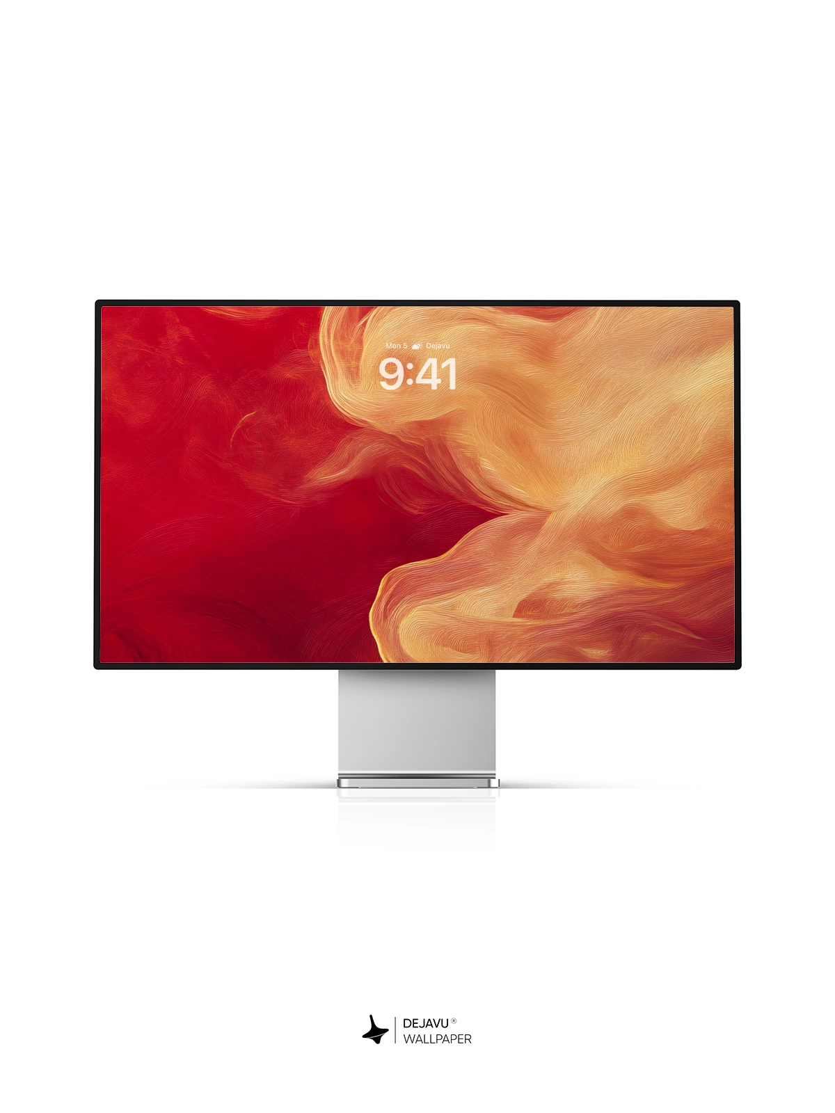 8K Abstract Flame Minimalist Wallpaper