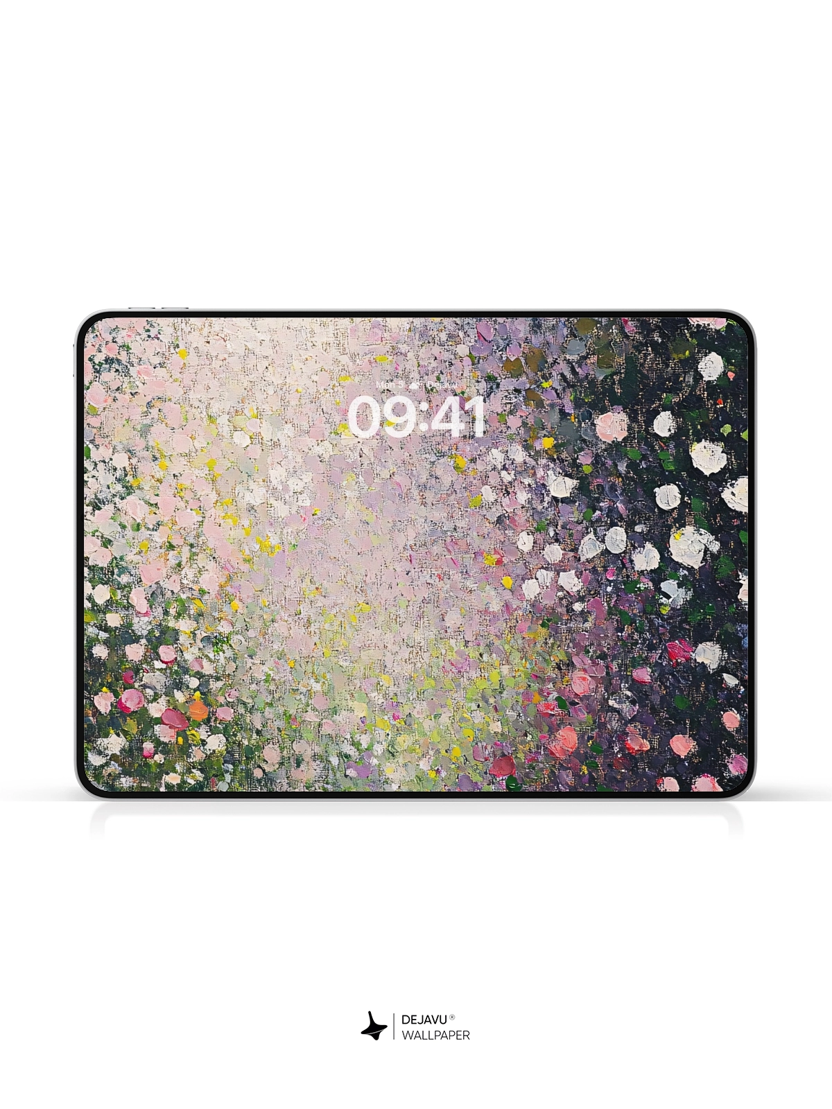 8K Abstract Floral Painting Wallpaper