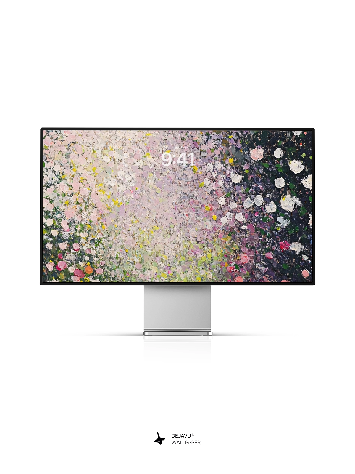 8K Abstract Floral Painting Wallpaper