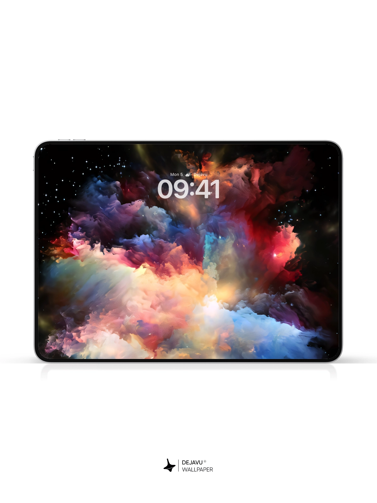 8K Abstract Cosmic Nebula Wallpaper