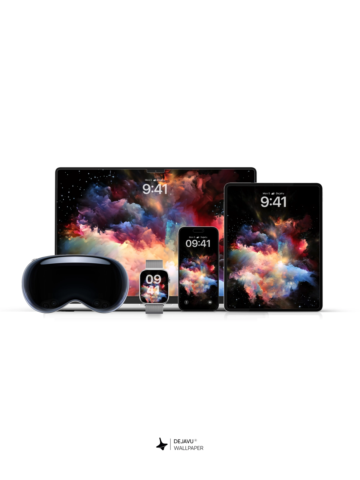 8K Abstract Cosmic Nebula Wallpaper