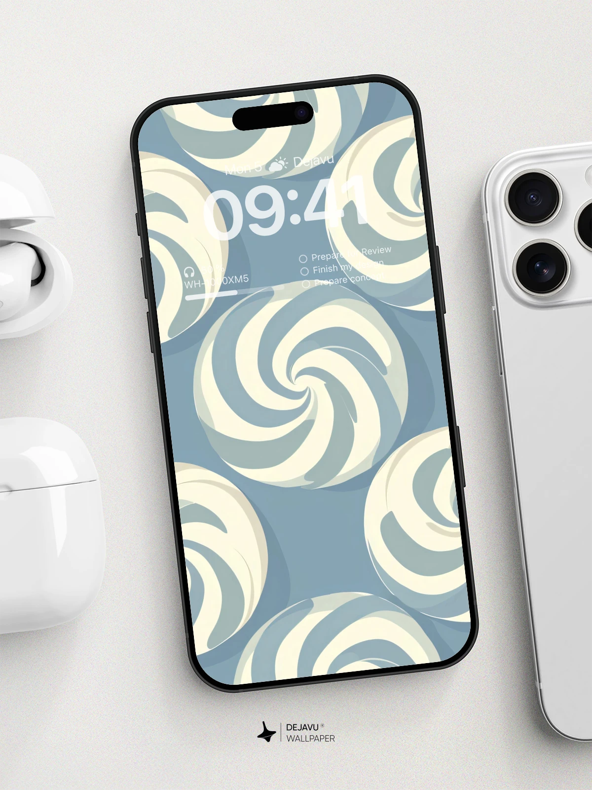 Whirlwind Swirls Wallpaper 8K for iPhone