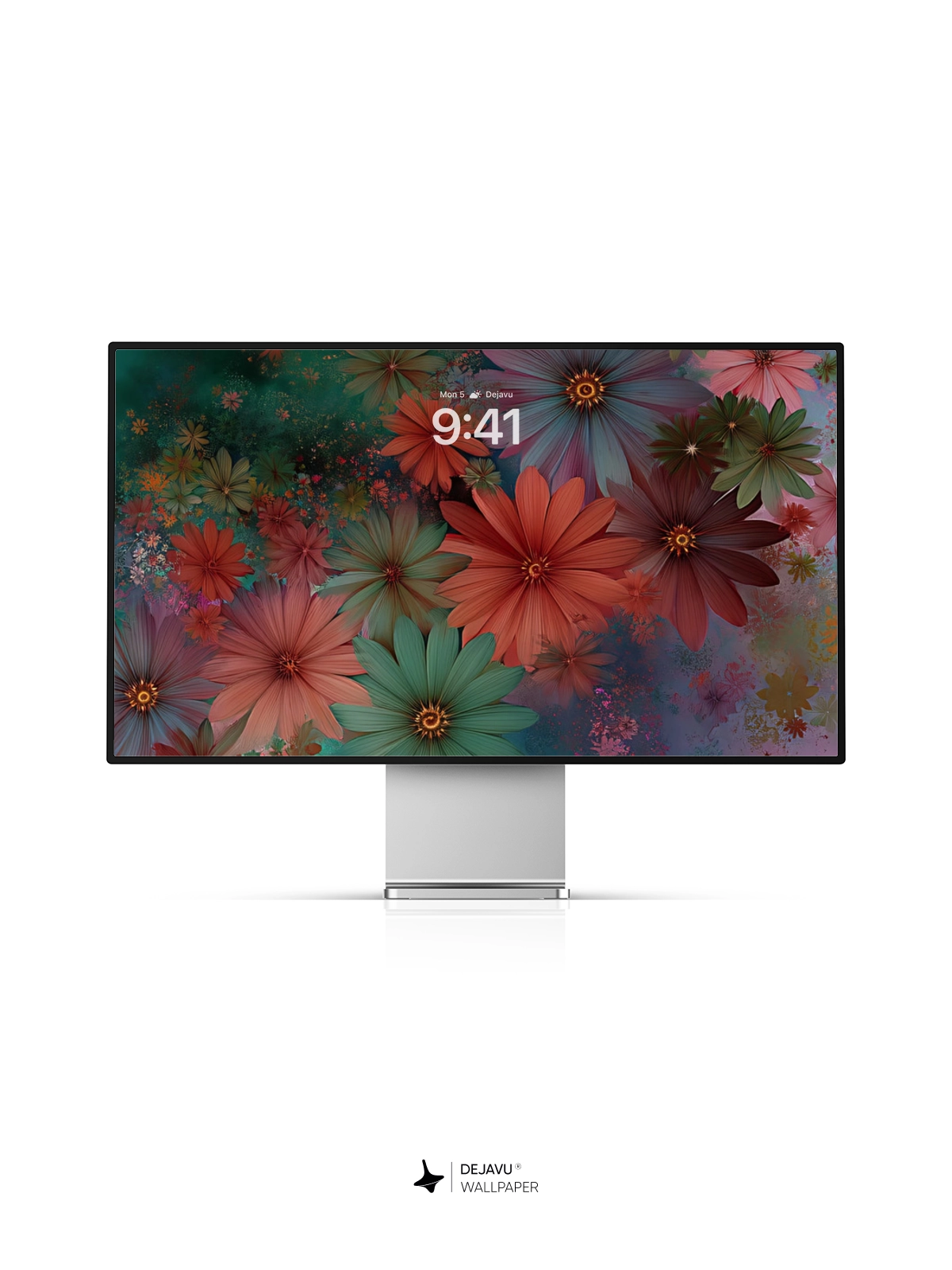8K Abstract Floral Aesthetic Wallpaper