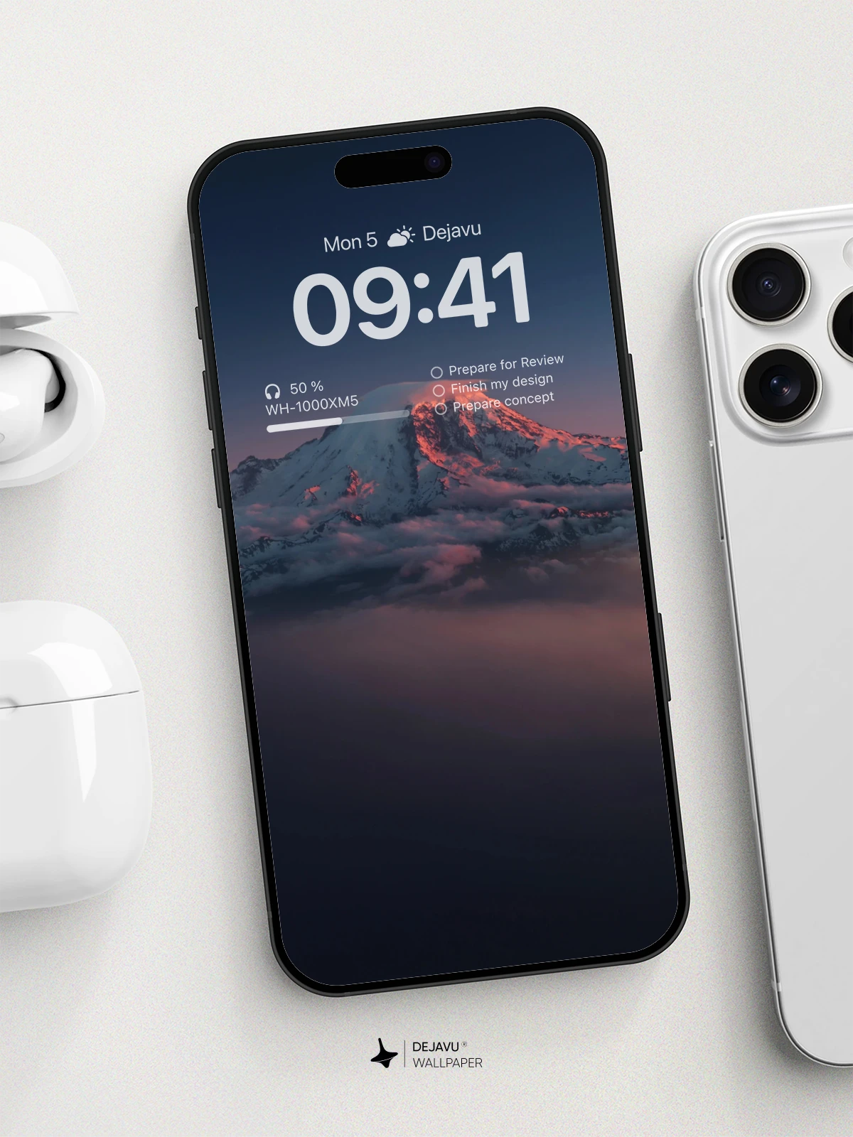 Majestic Mountain Peak Wallpaper 8K for iPhone