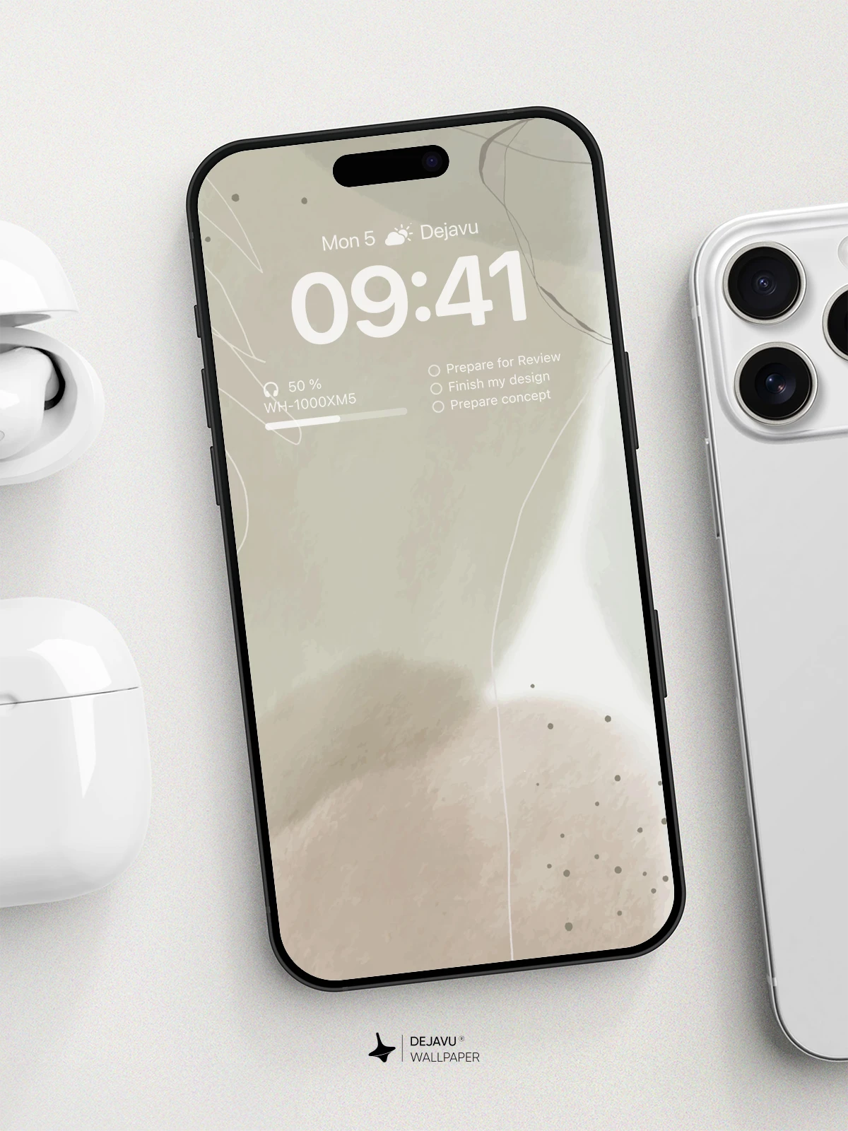 Minimalist Abstract Wallpaper 8K for iPhone