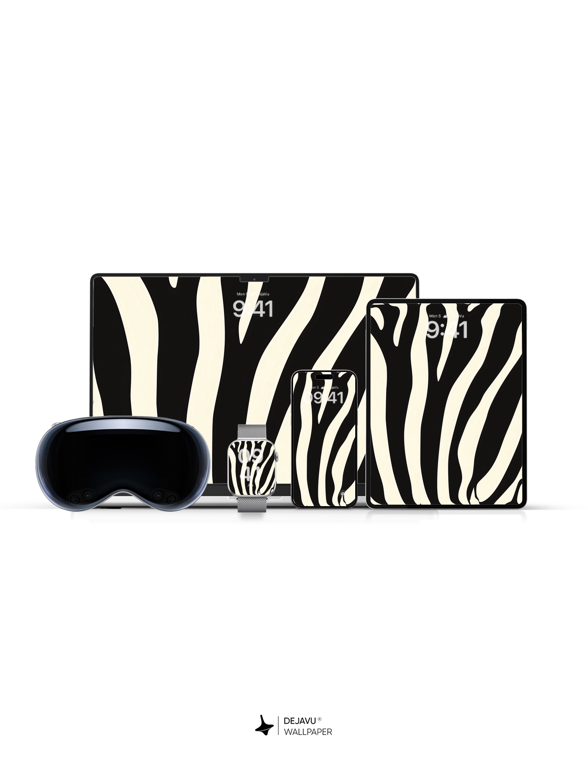 Zebra Stripe Wallpaper 8K for Phone