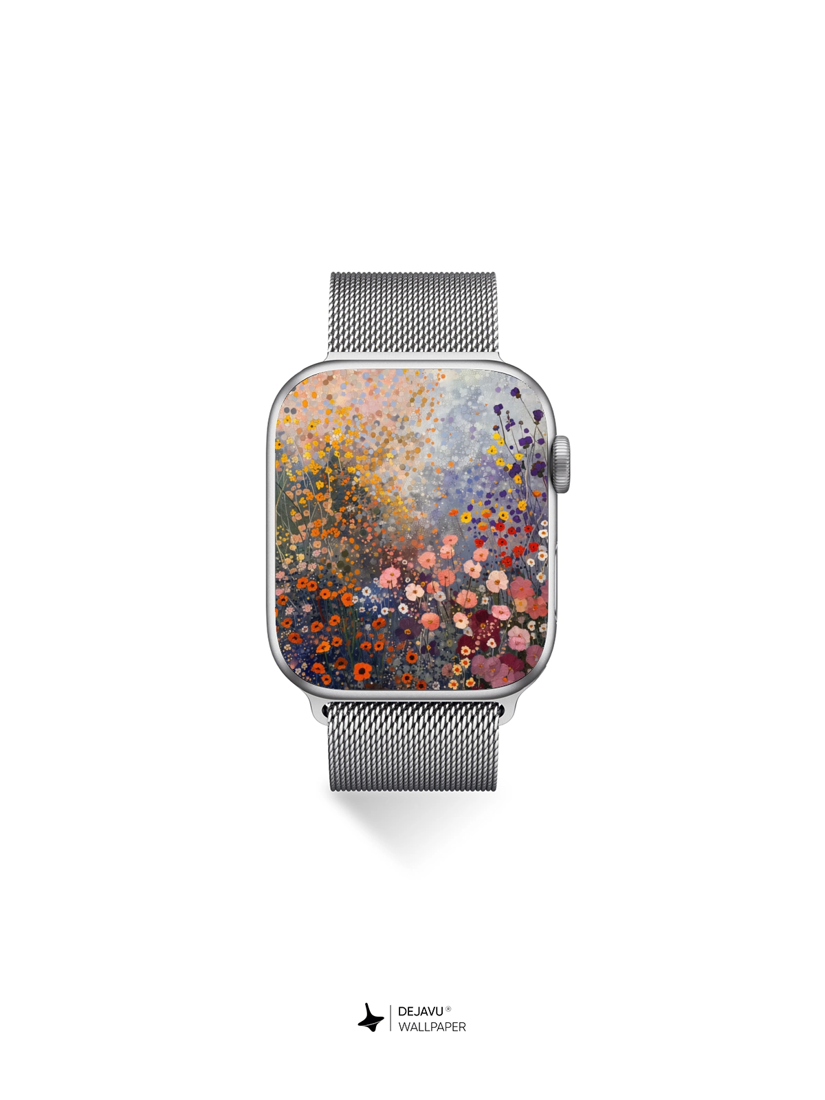 8K Abstract Floral Painting Wallpaper
