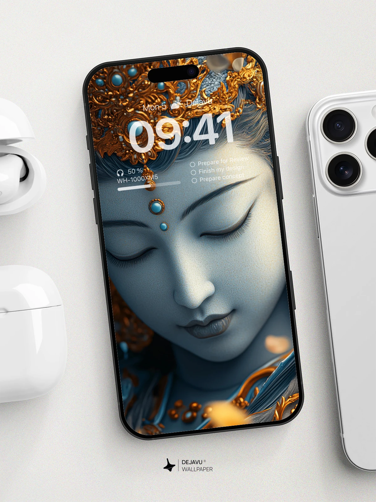 8K Aesthetic Minimalist Wallpaper: Divine Serenity