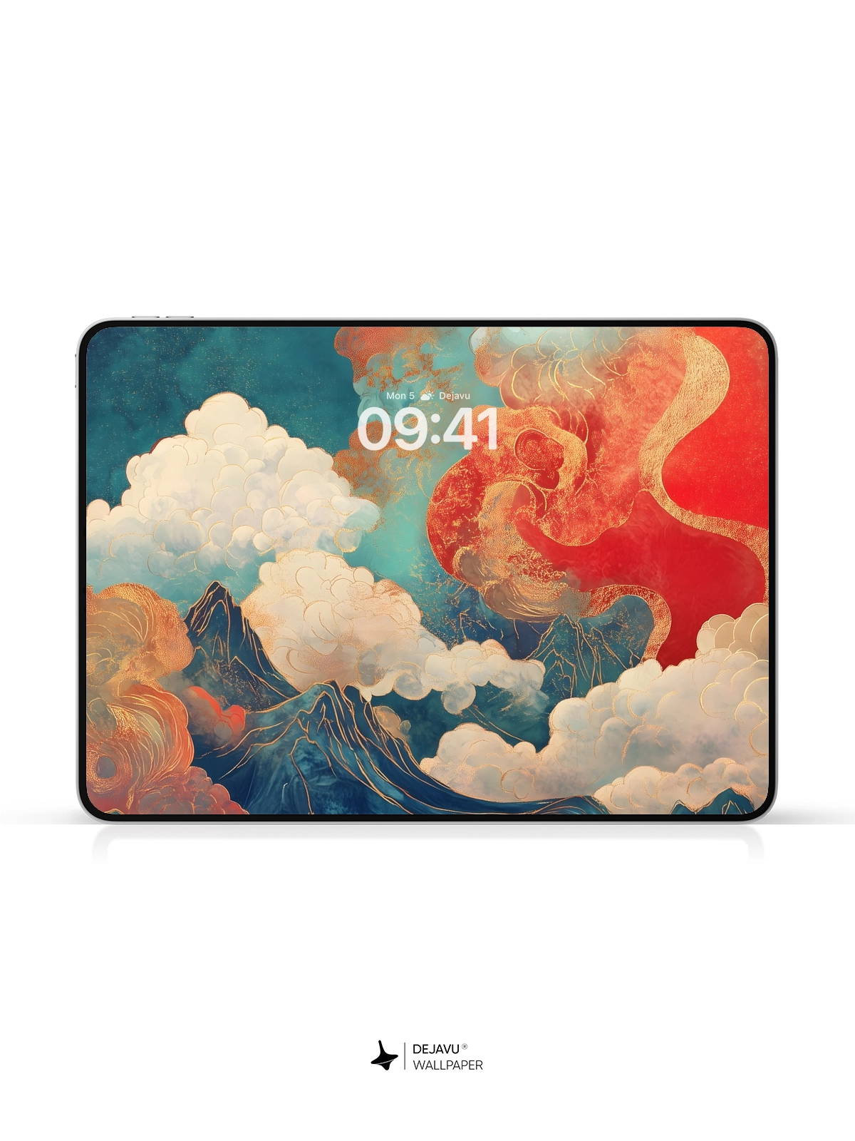 8K Abstract Fantasy Waves Wallpaper
