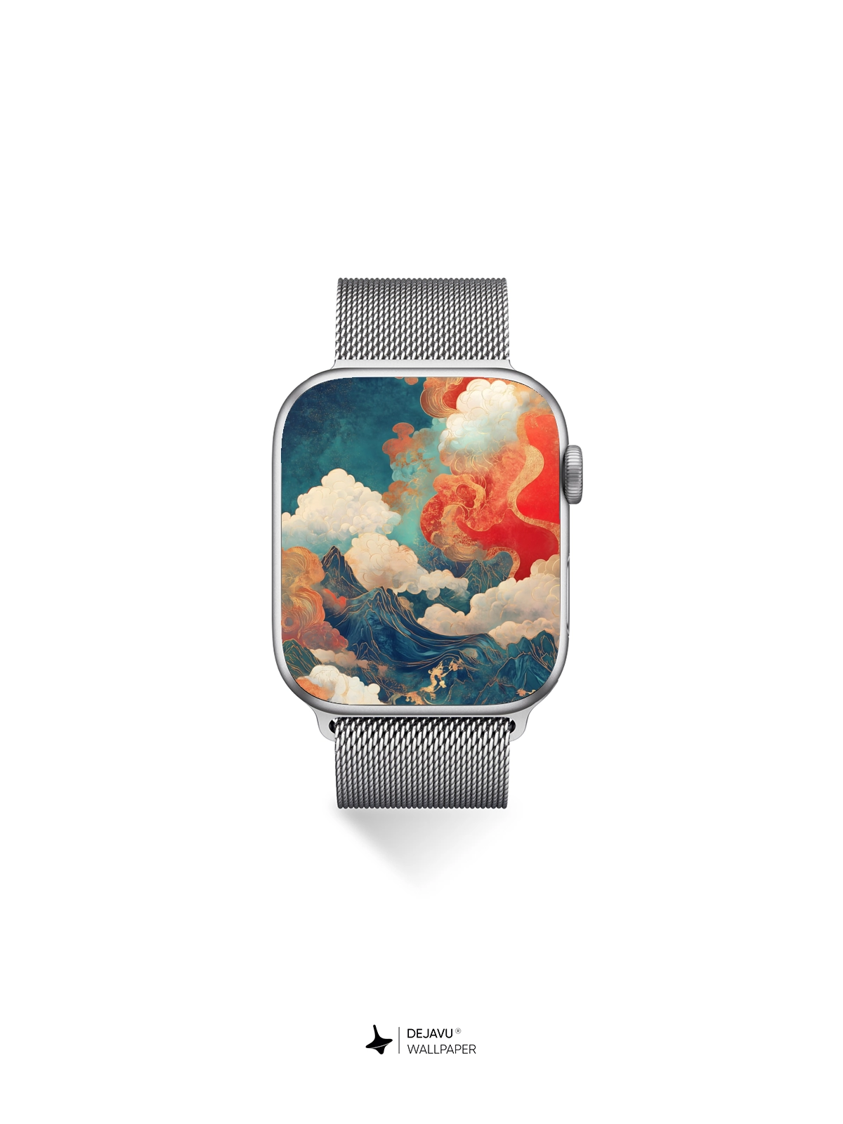8K Abstract Fantasy Waves Wallpaper