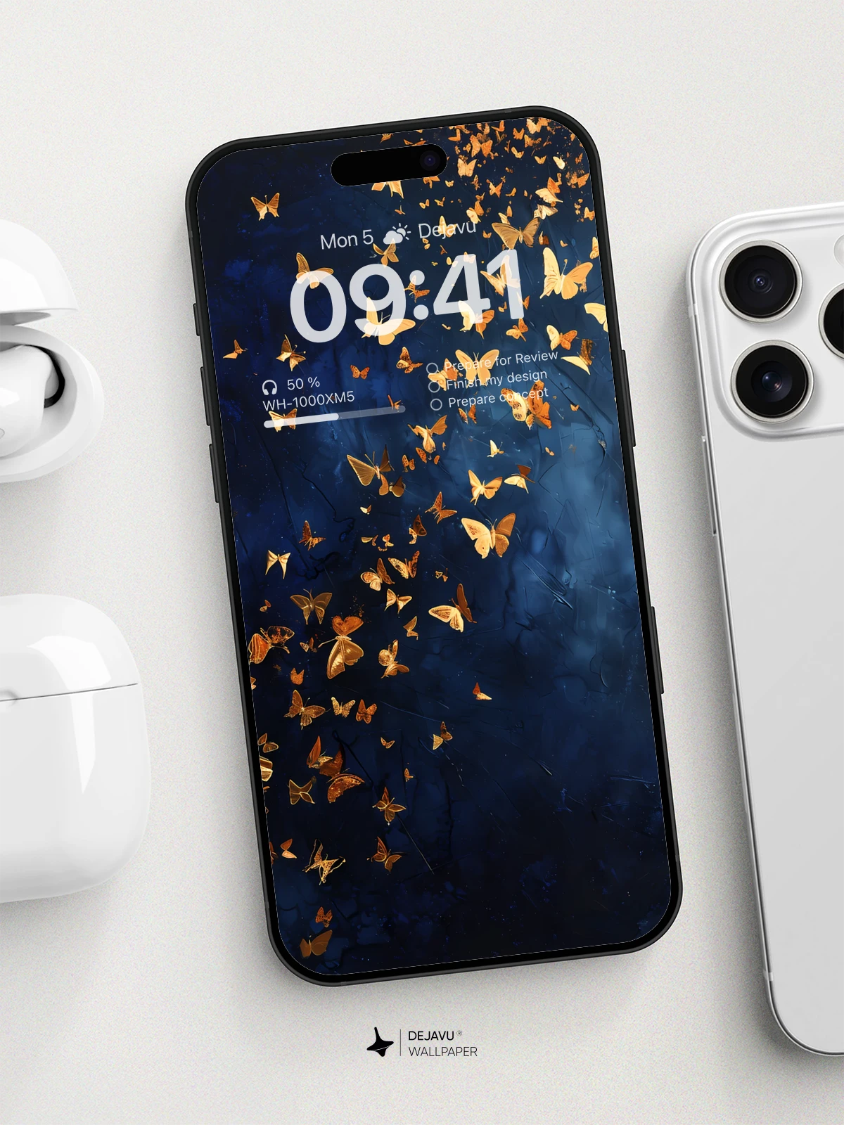 8K Abstract Butterfly Minimal Aesthetic Wallpaper