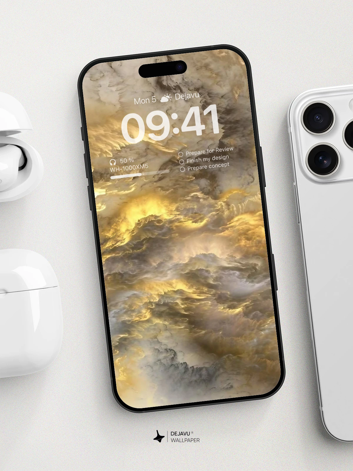 8K Abstract Cloudscape Minimal Aesthetic Wallpaper