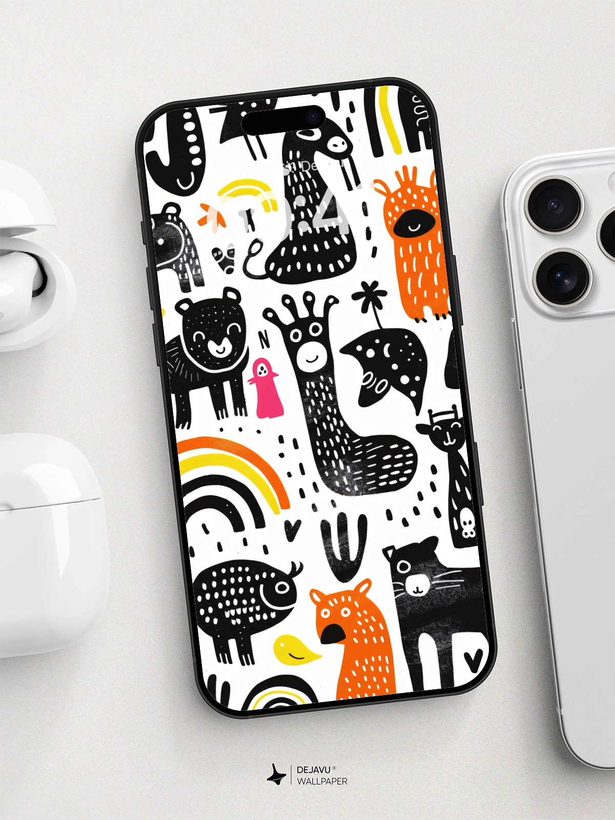 Whimsical Animal Wallpaper 8K for Phone