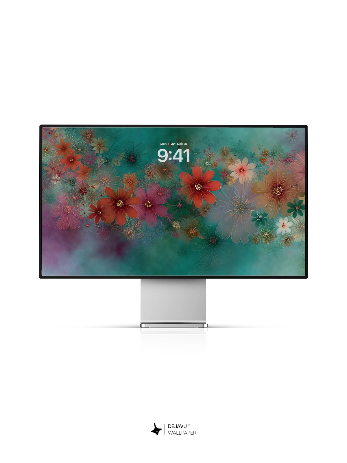 8K Abstract Floral Wallpaper: Soft Gradient and Minimal Aesthetic