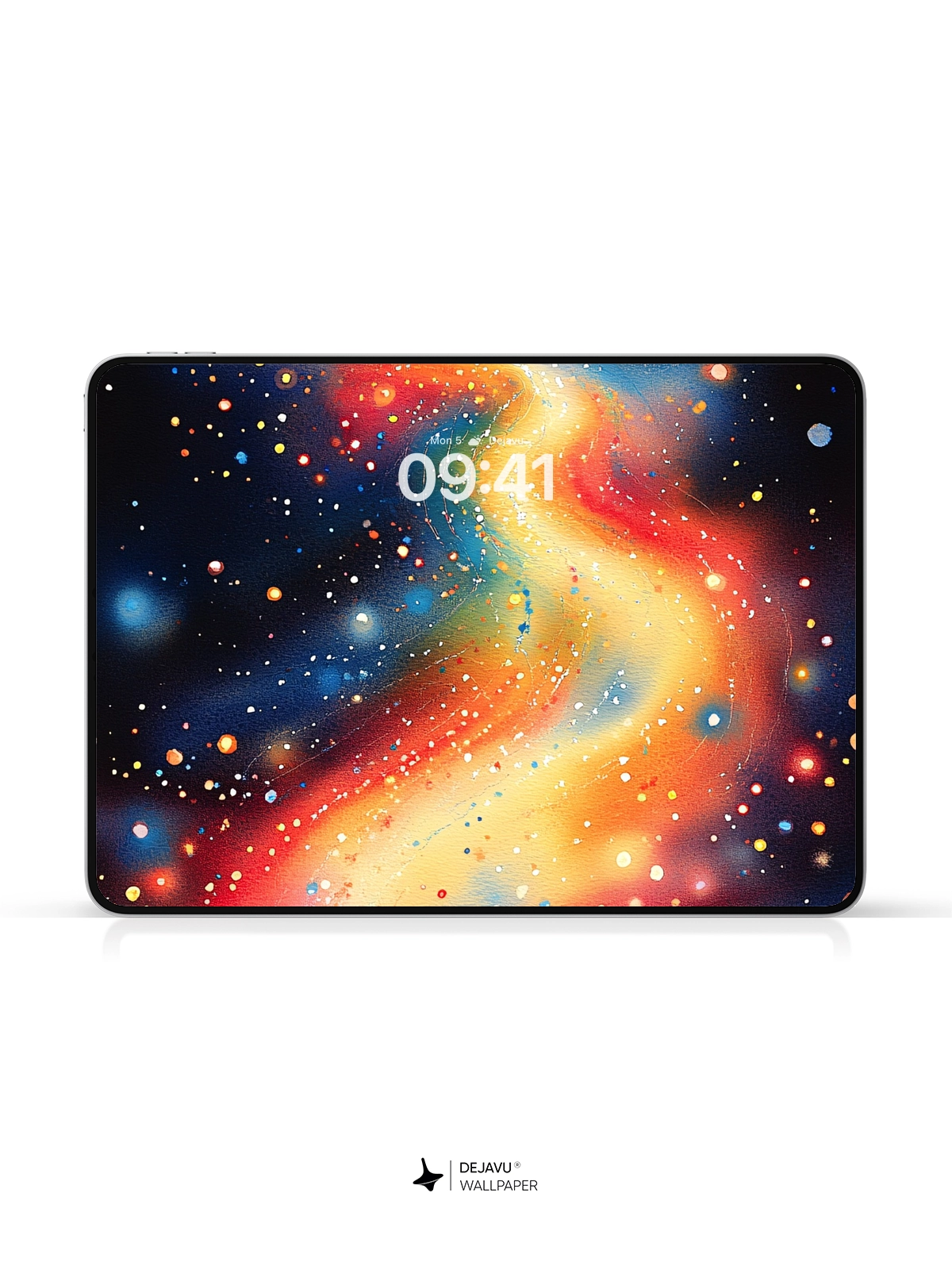 8K Abstract Cosmic Painting: Aesthetic Galaxy Wallpaper