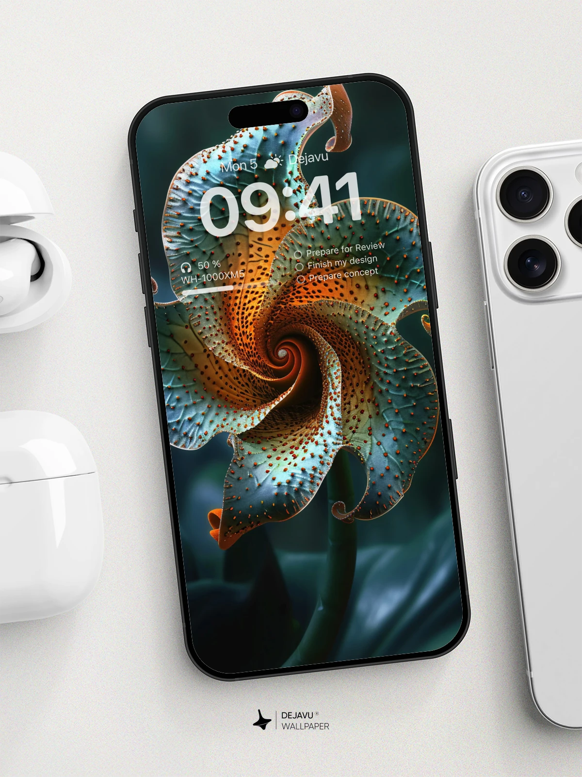 8K Abstract Floral Wallpaper: Minimal Aesthetic & Soft Gradient