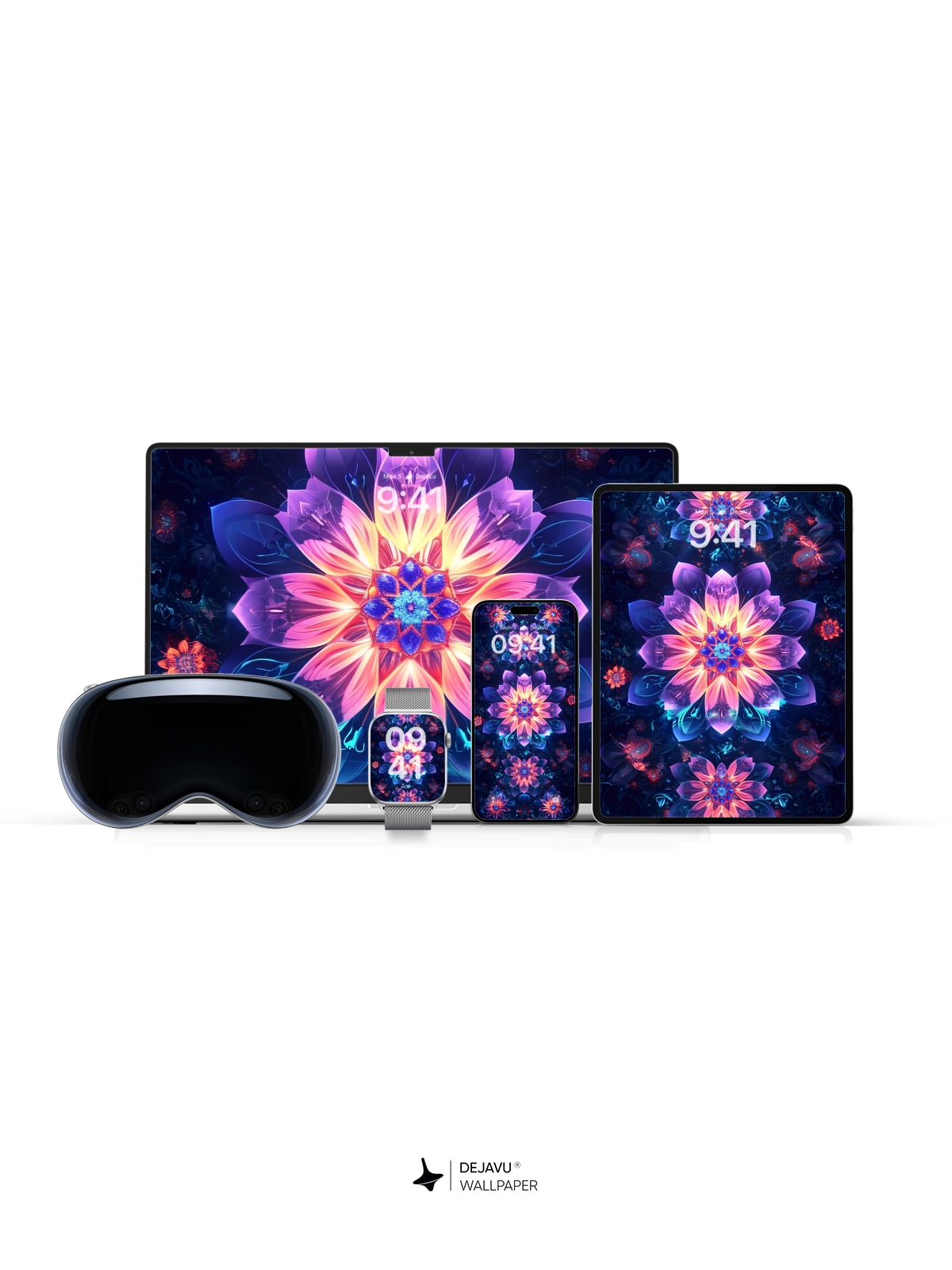 8K Abstract Floral Fantasy Wallpaper