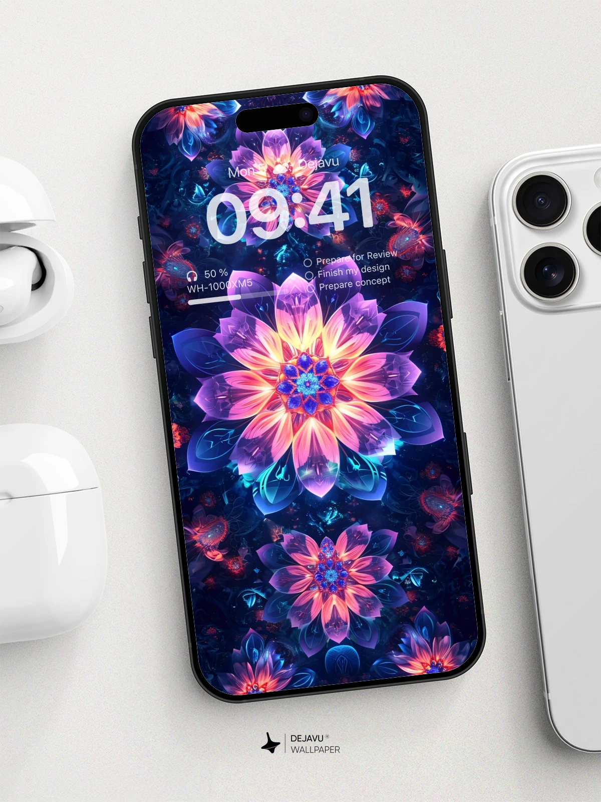 8K Abstract Floral Fantasy Wallpaper