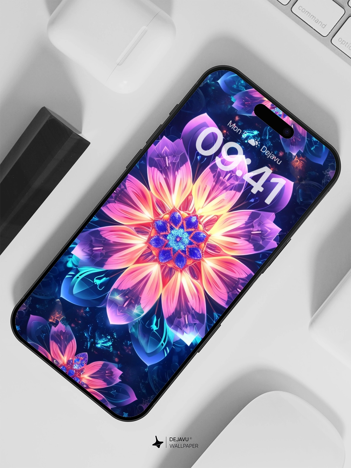 8K Abstract Floral Fantasy Wallpaper