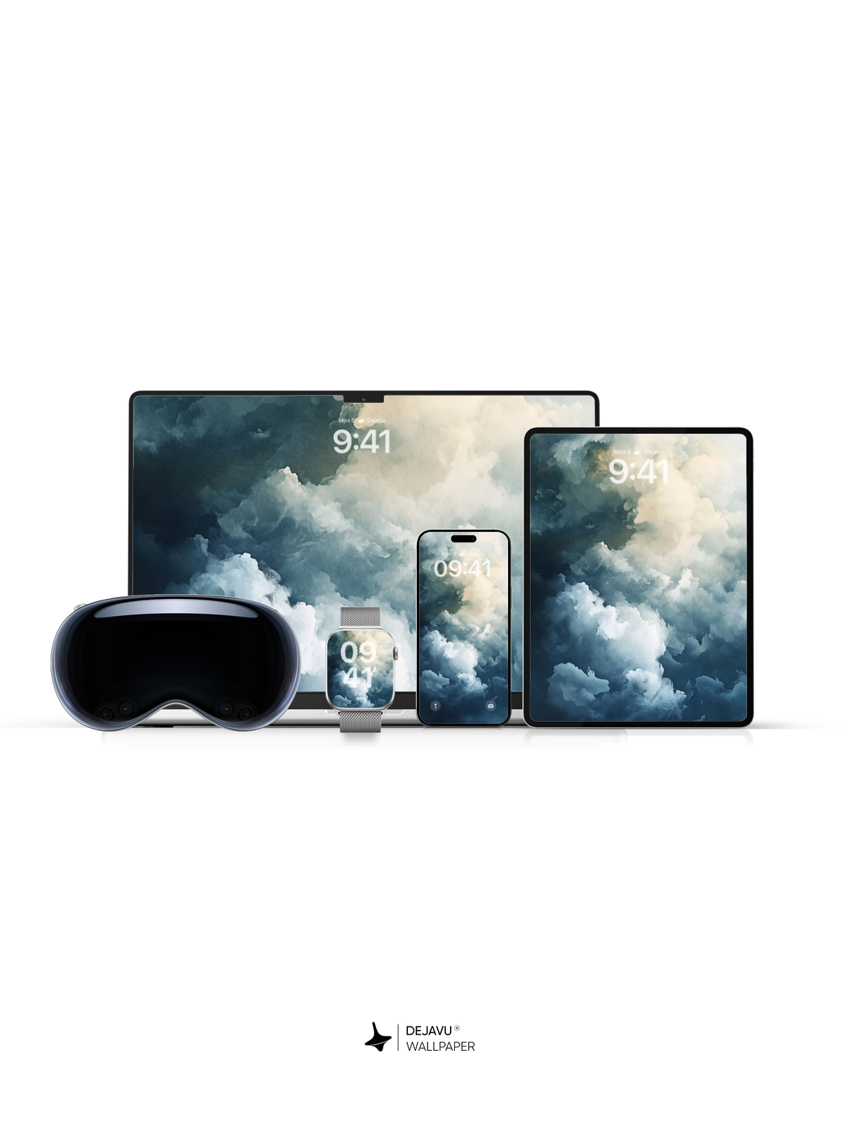 8K Abstract Cloudscape Minimal Aesthetic Wallpaper
