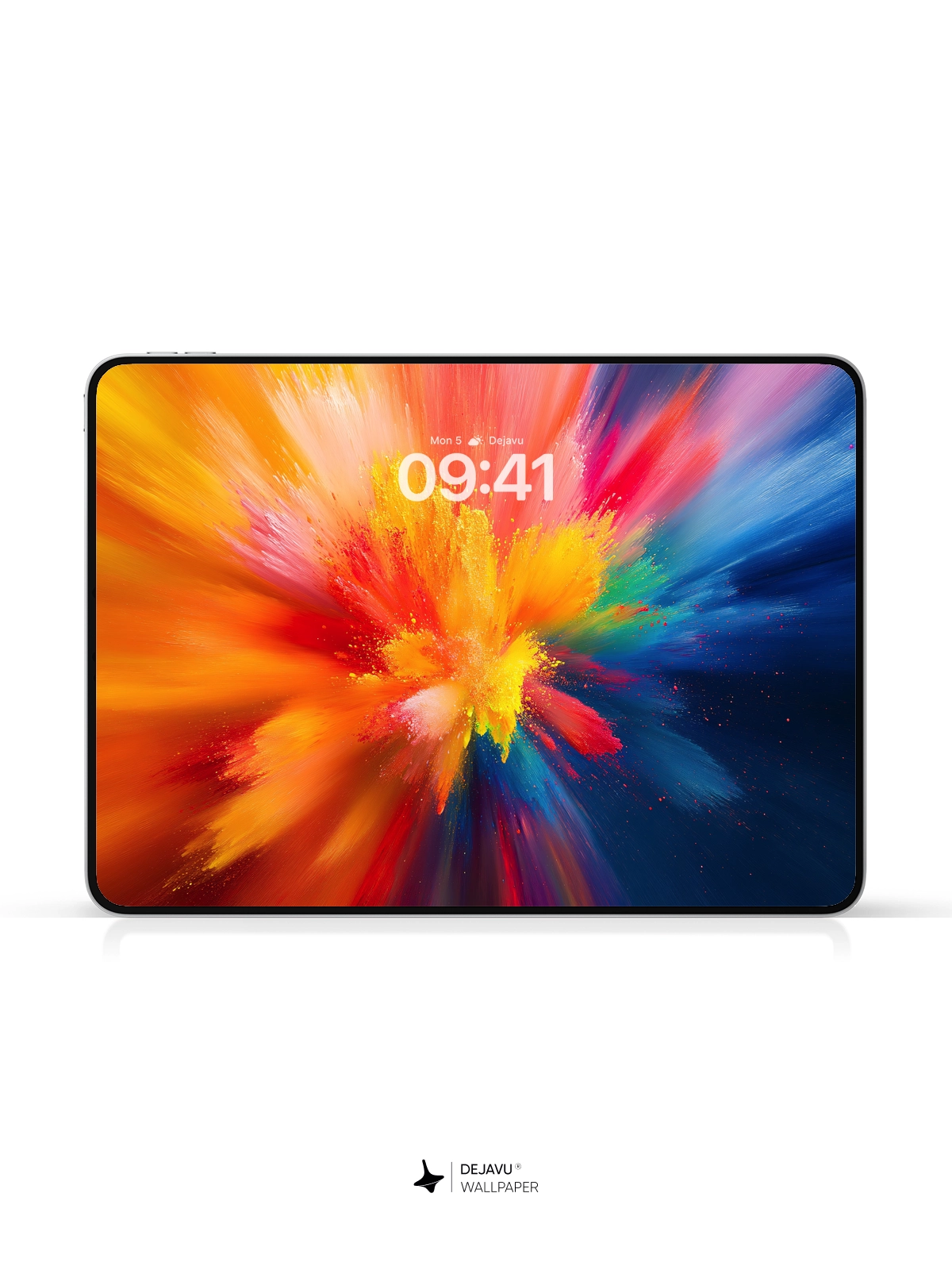 8K Abstract Explosion of Colors Wallpaper
