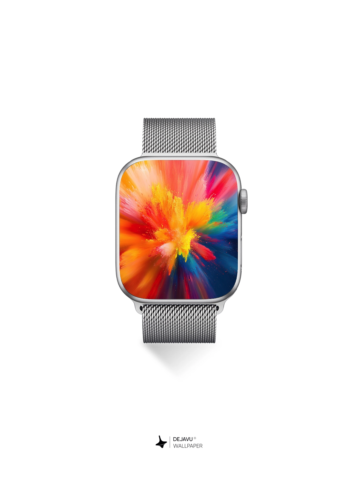 8K Abstract Explosion of Colors Wallpaper