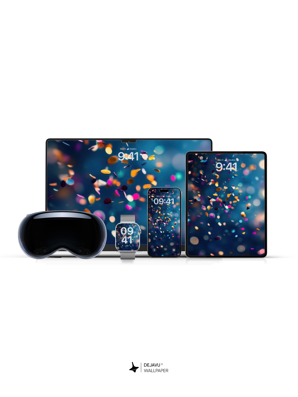 8K Abstract Confetti Explosion Wallpaper