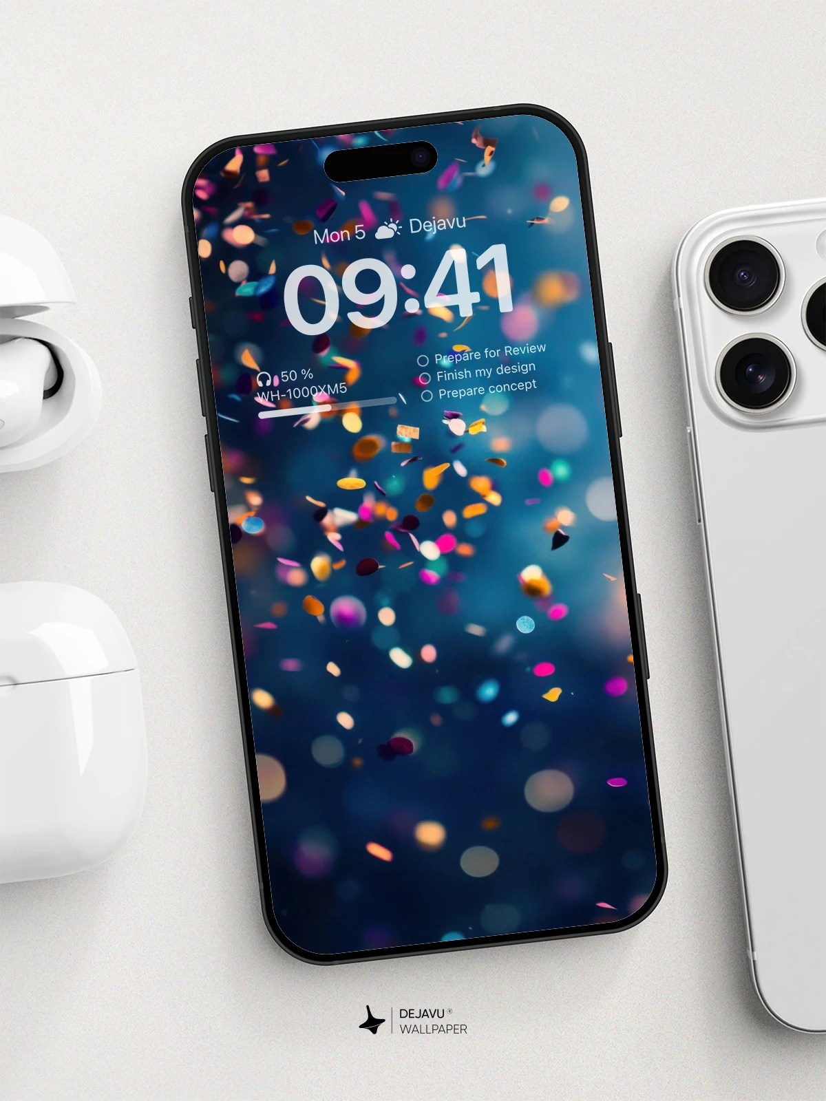 8K Abstract Confetti Explosion Wallpaper