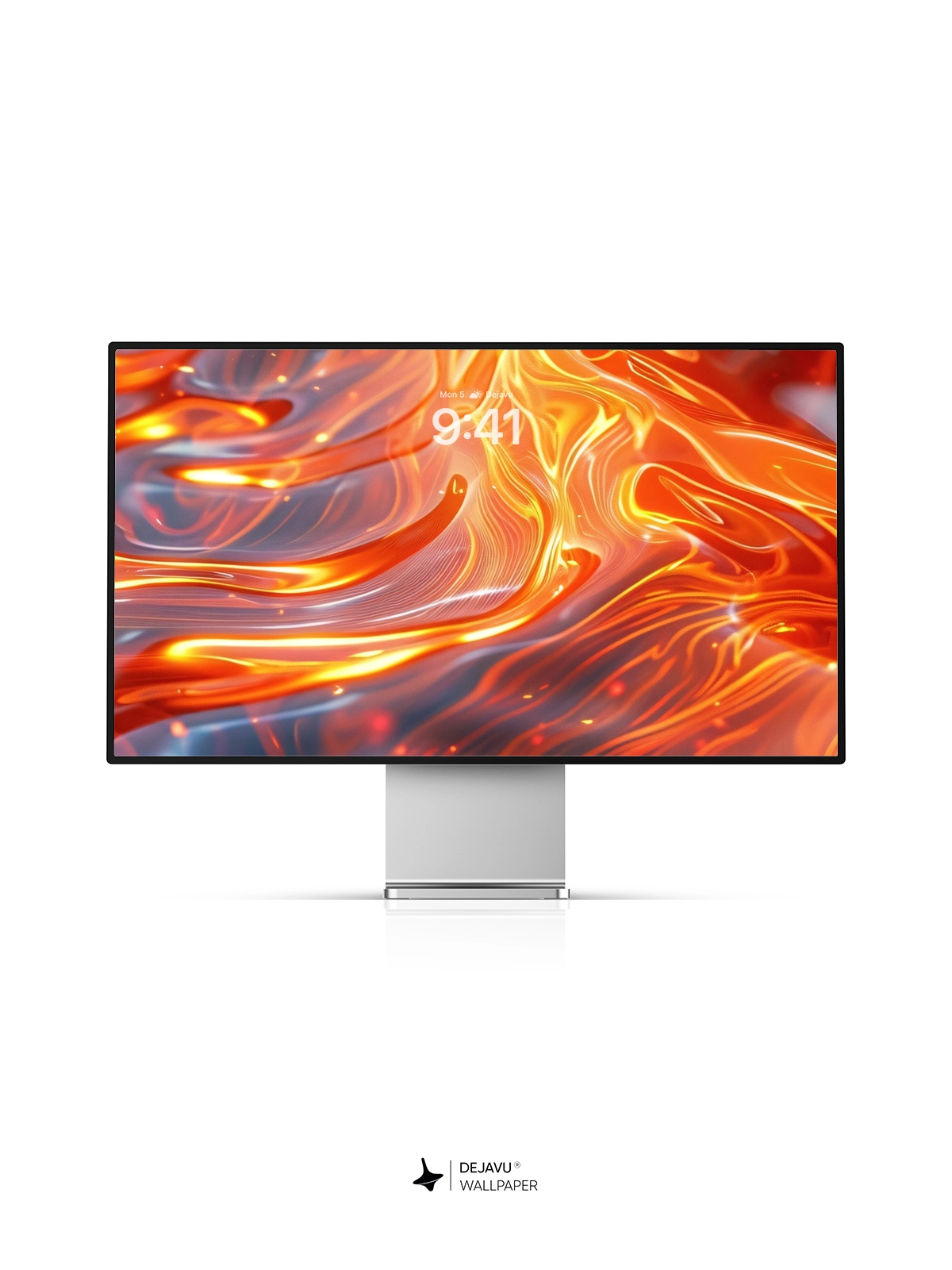 8K Abstract Flame Wallpaper: Minimal Aesthetic & Tech-Inspired Design