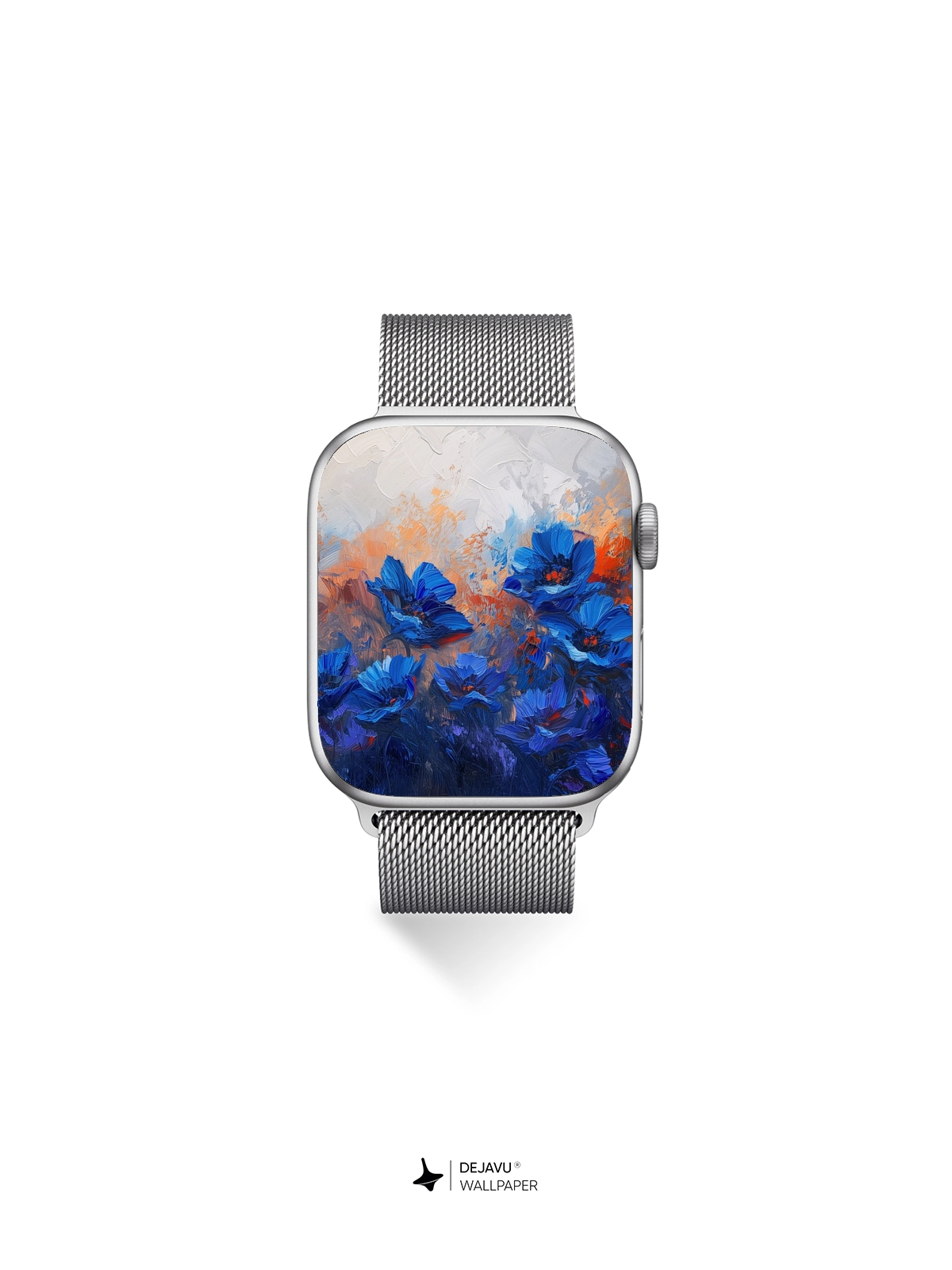 8K Abstract Floral Painting Wallpaper