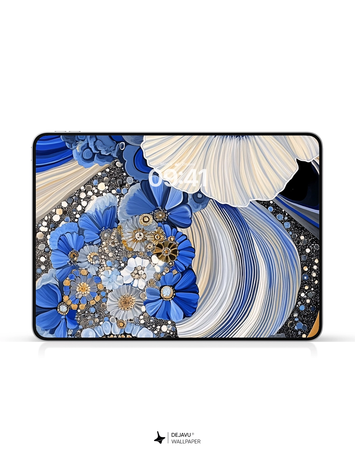 8K Abstract Floral Minimalist Wallpaper