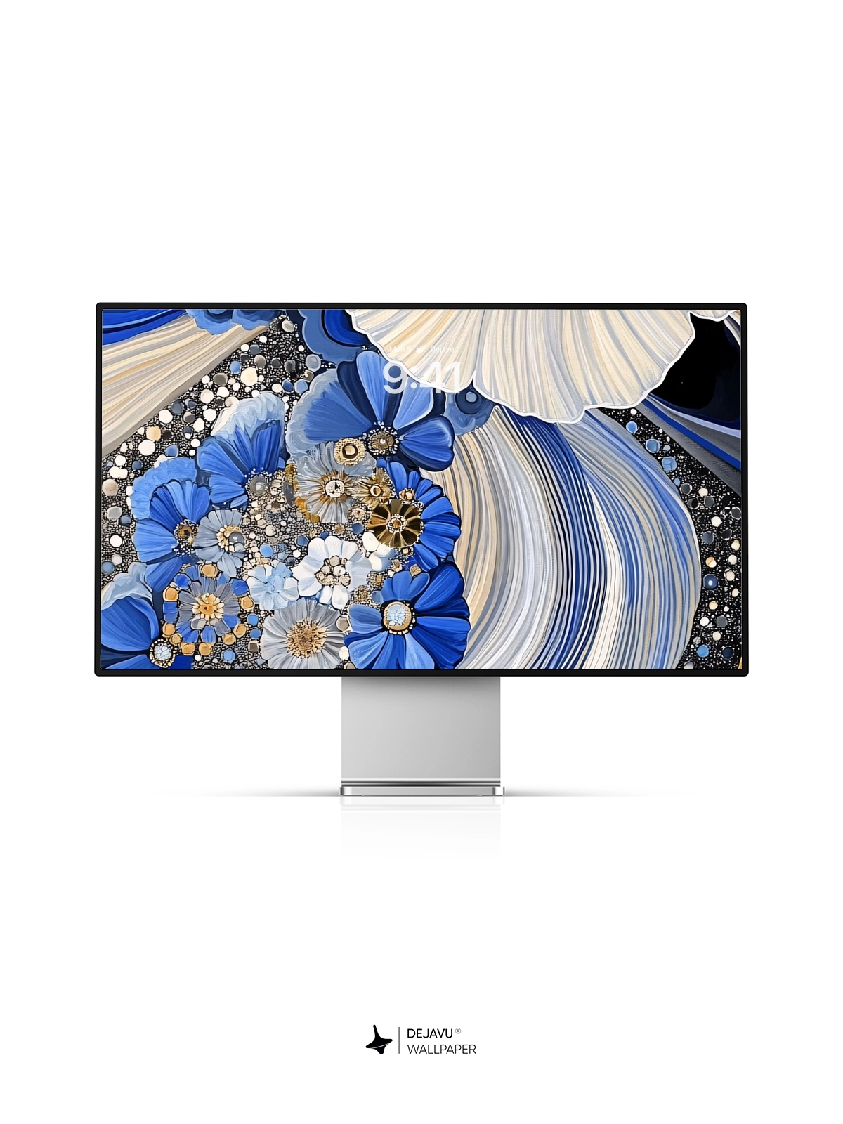8K Abstract Floral Minimalist Wallpaper