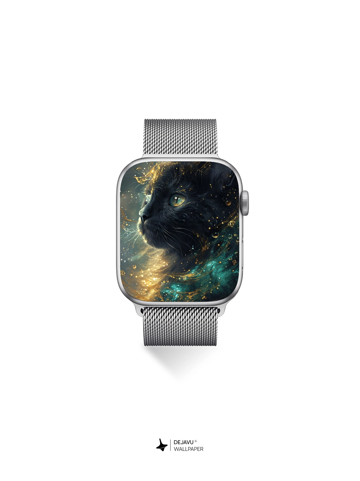 8K Abstract Fantasy Cat Wallpaper