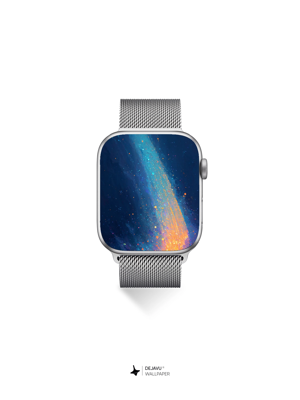 8K Abstract Cosmic Painting: Minimal Aesthetic for iPhone & Android