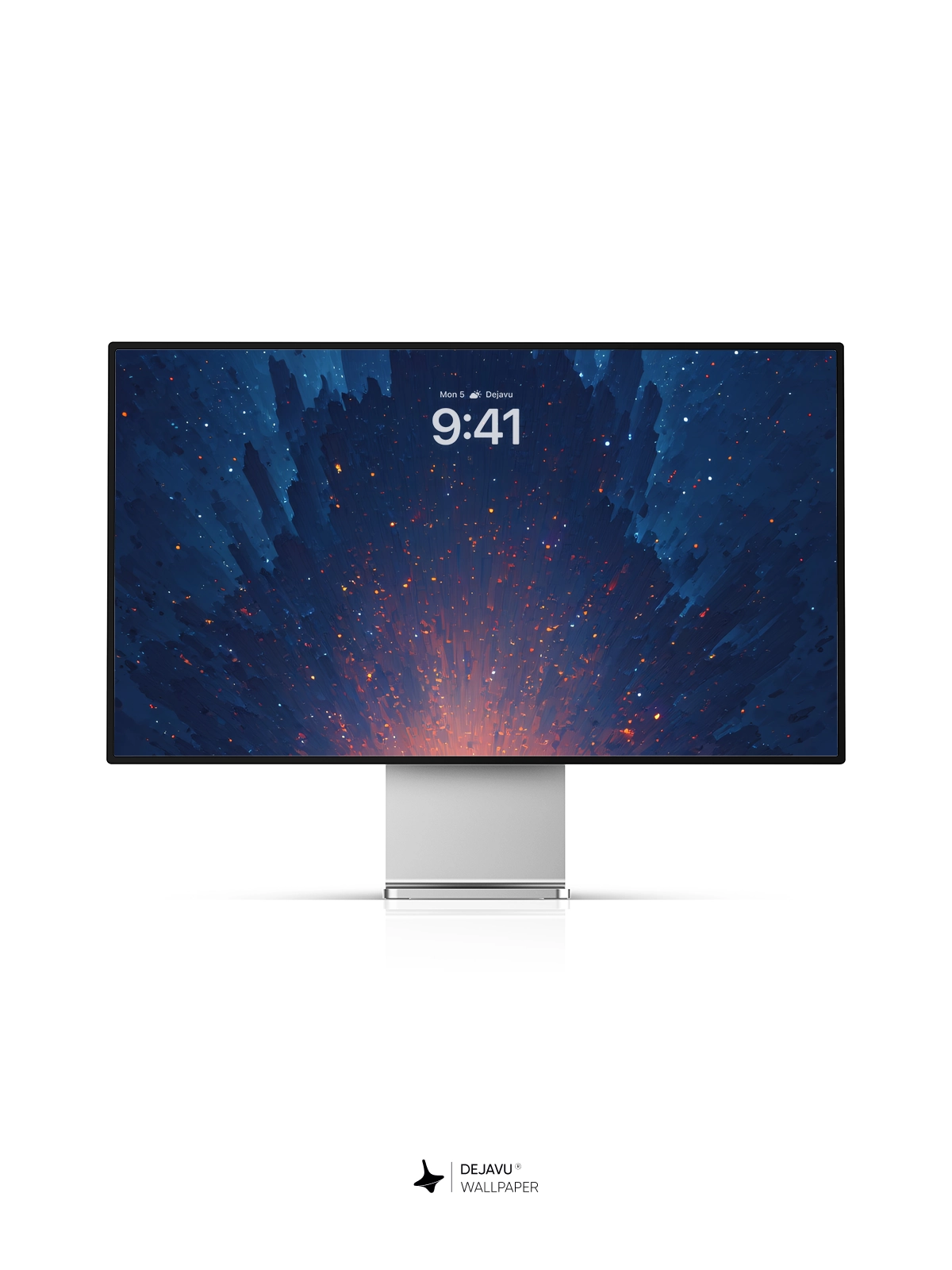 8K Abstract Cosmic Explosion Wallpaper
