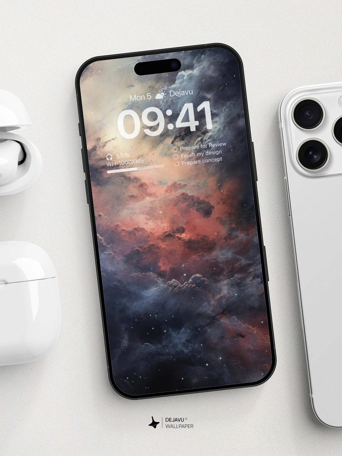 8K Abstract Cosmic Nebula Wallpaper