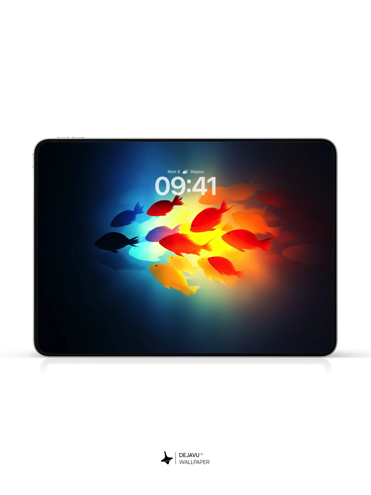 8K Abstract Fish Spectrum Wallpaper