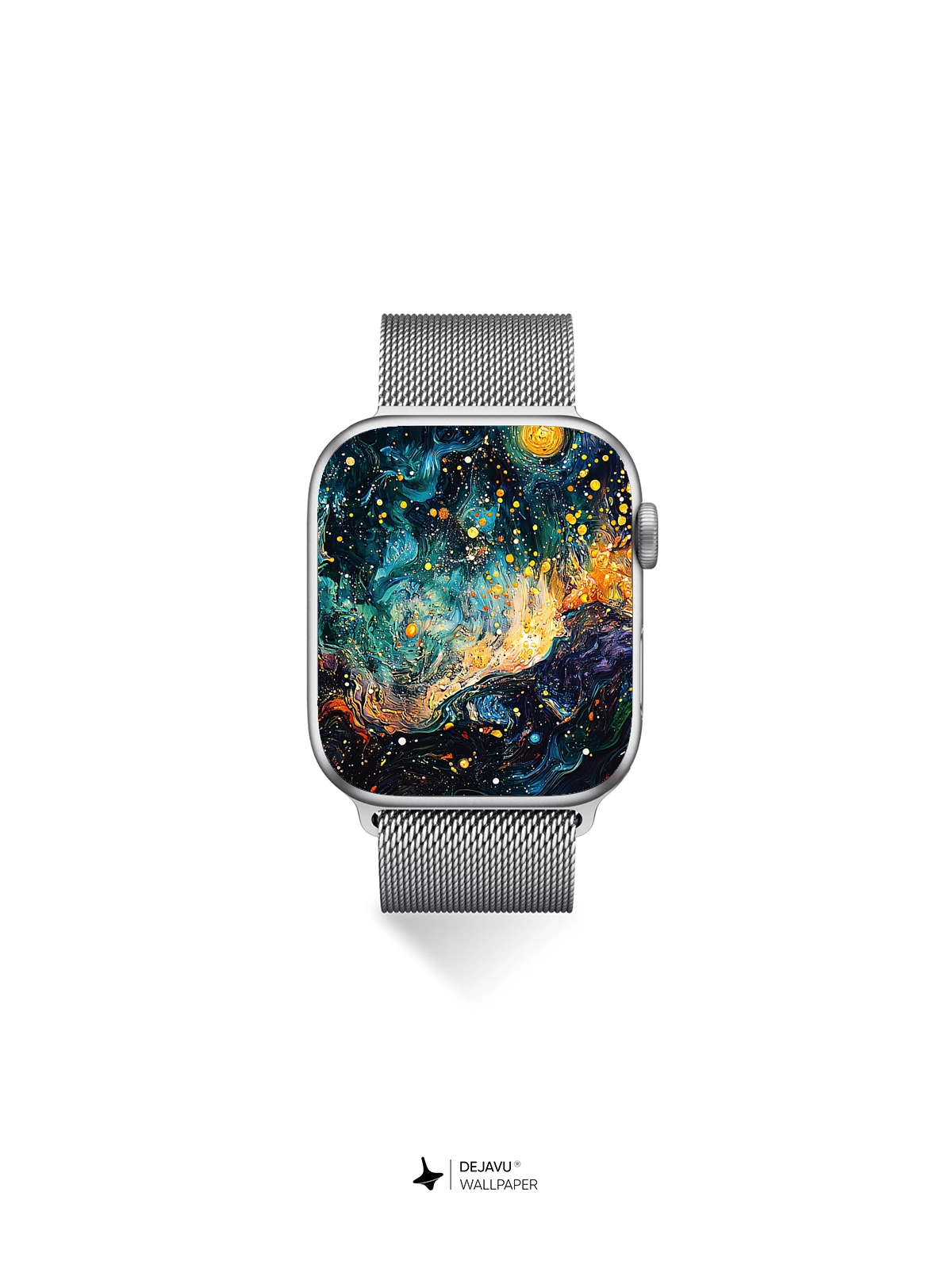8K Abstract Cosmic Painting Wallpaper