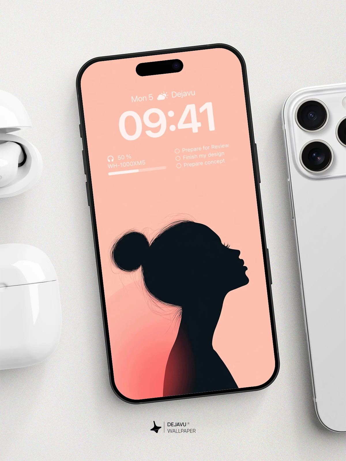 Minimal Aesthetic Silhouette Wallpaper