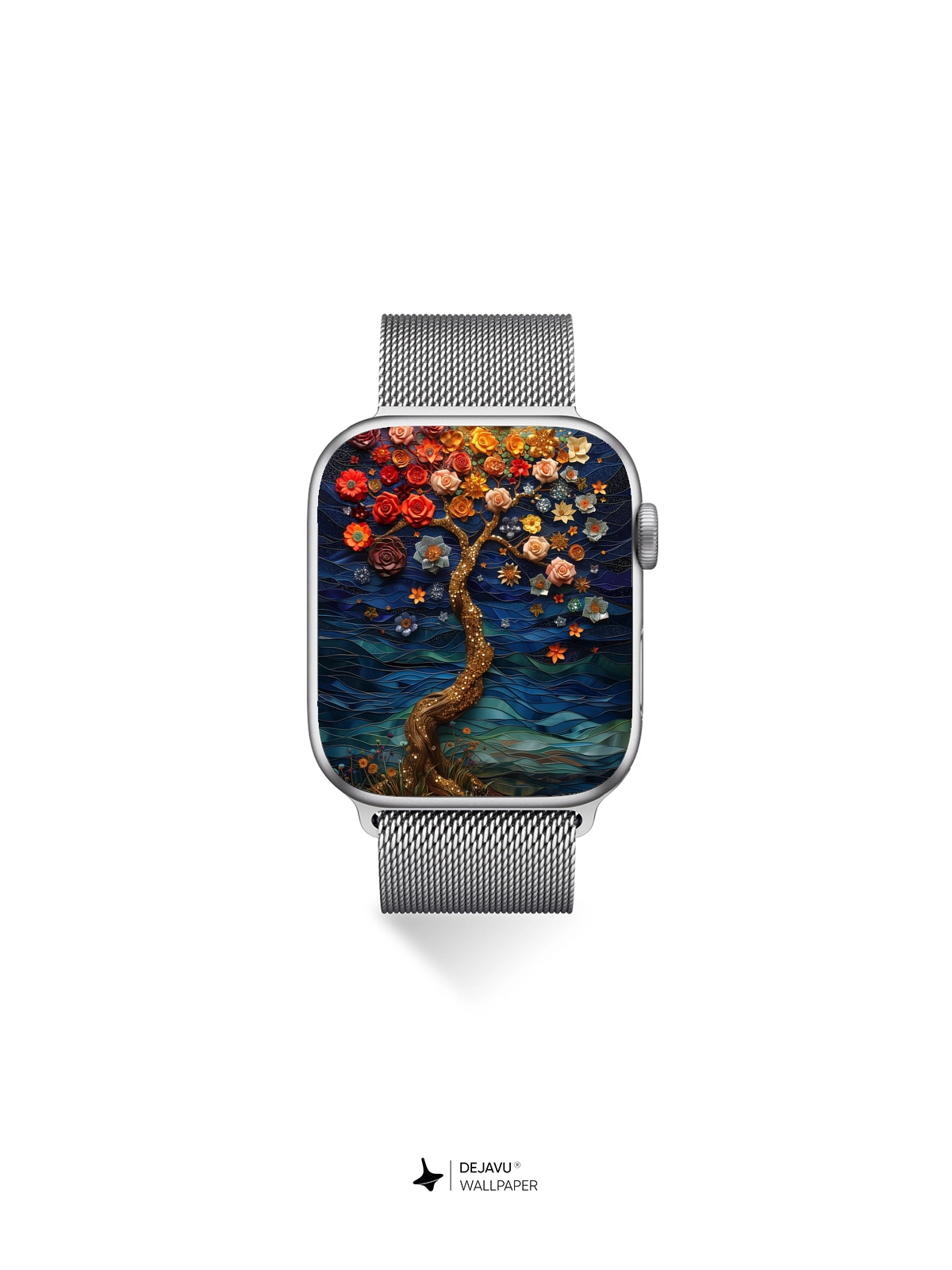 8K Abstract Floral Tree Wallpaper: Aesthetic & Minimal