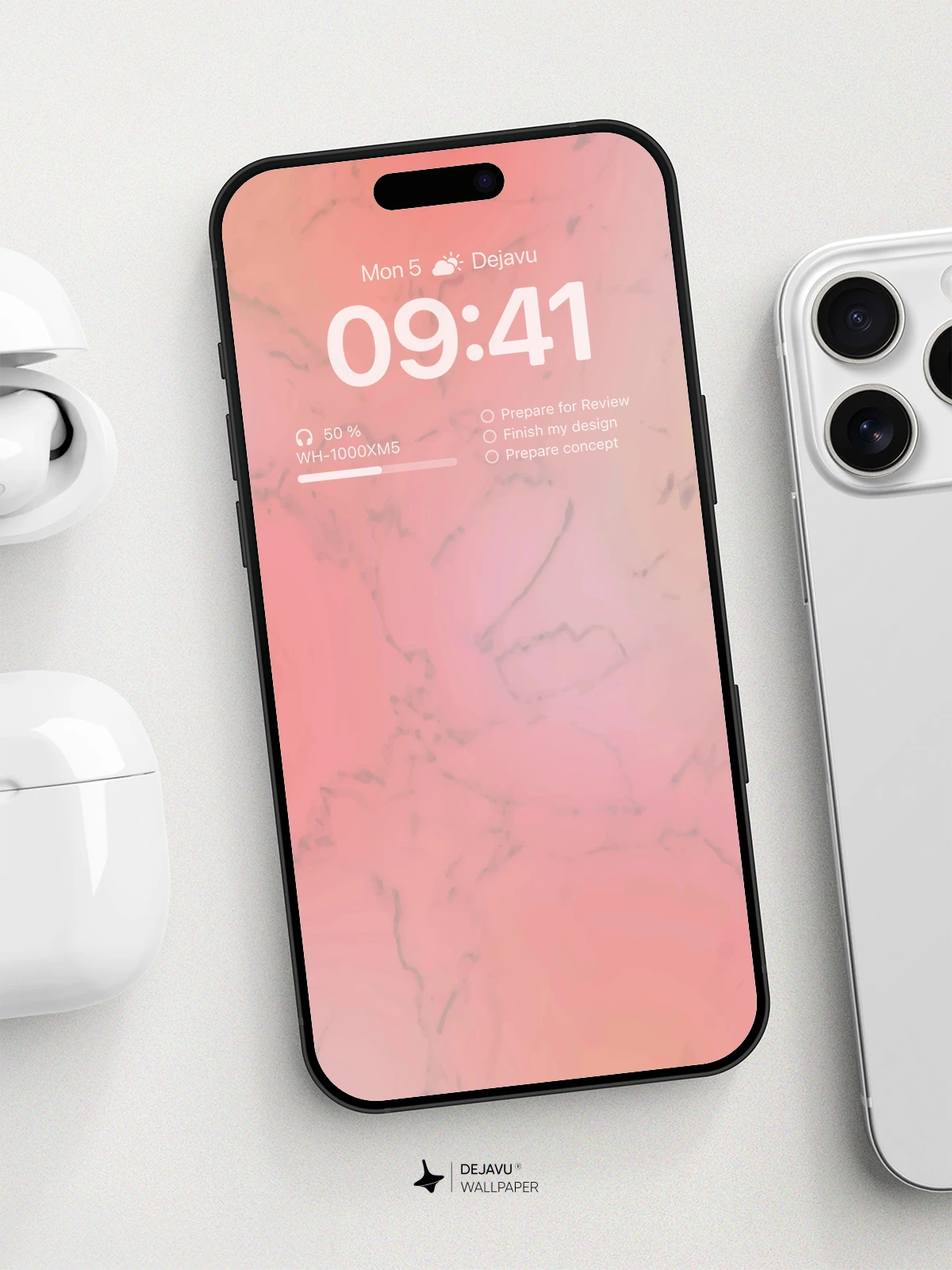 Marble Texture Wallpaper 8K for iPhone